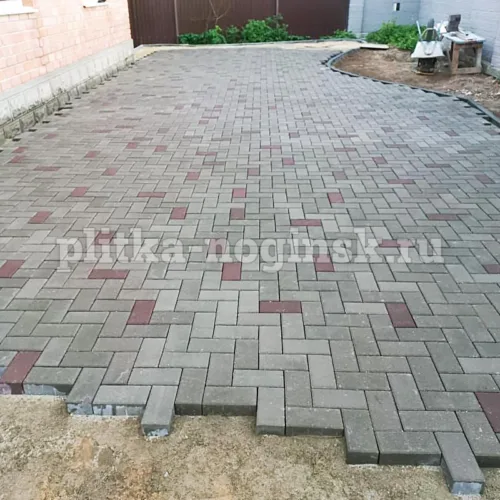 укладка тротуарной плитки картинка 10